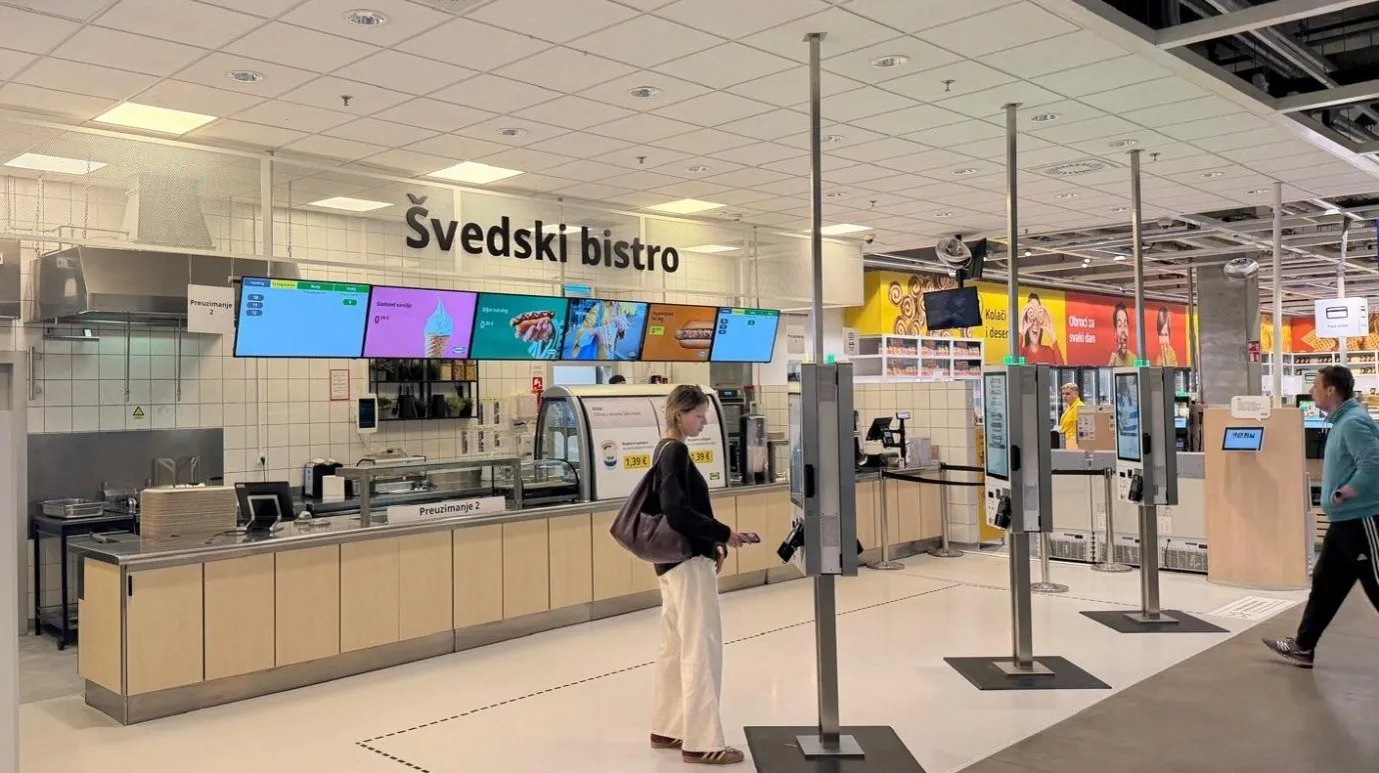 Digital signage u cijeloj robnoj kući