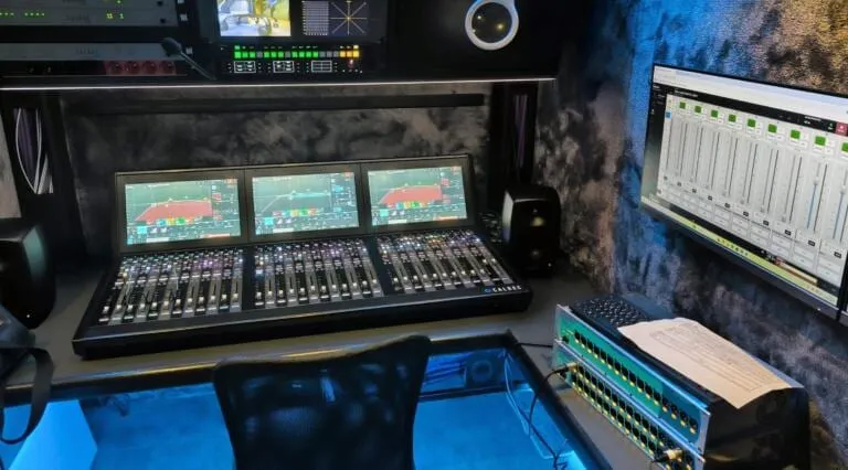 Calrec Argo M u OB vozilu HD1