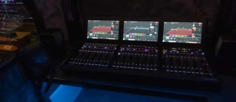 Calrec Argo M u OB vozilu HD1